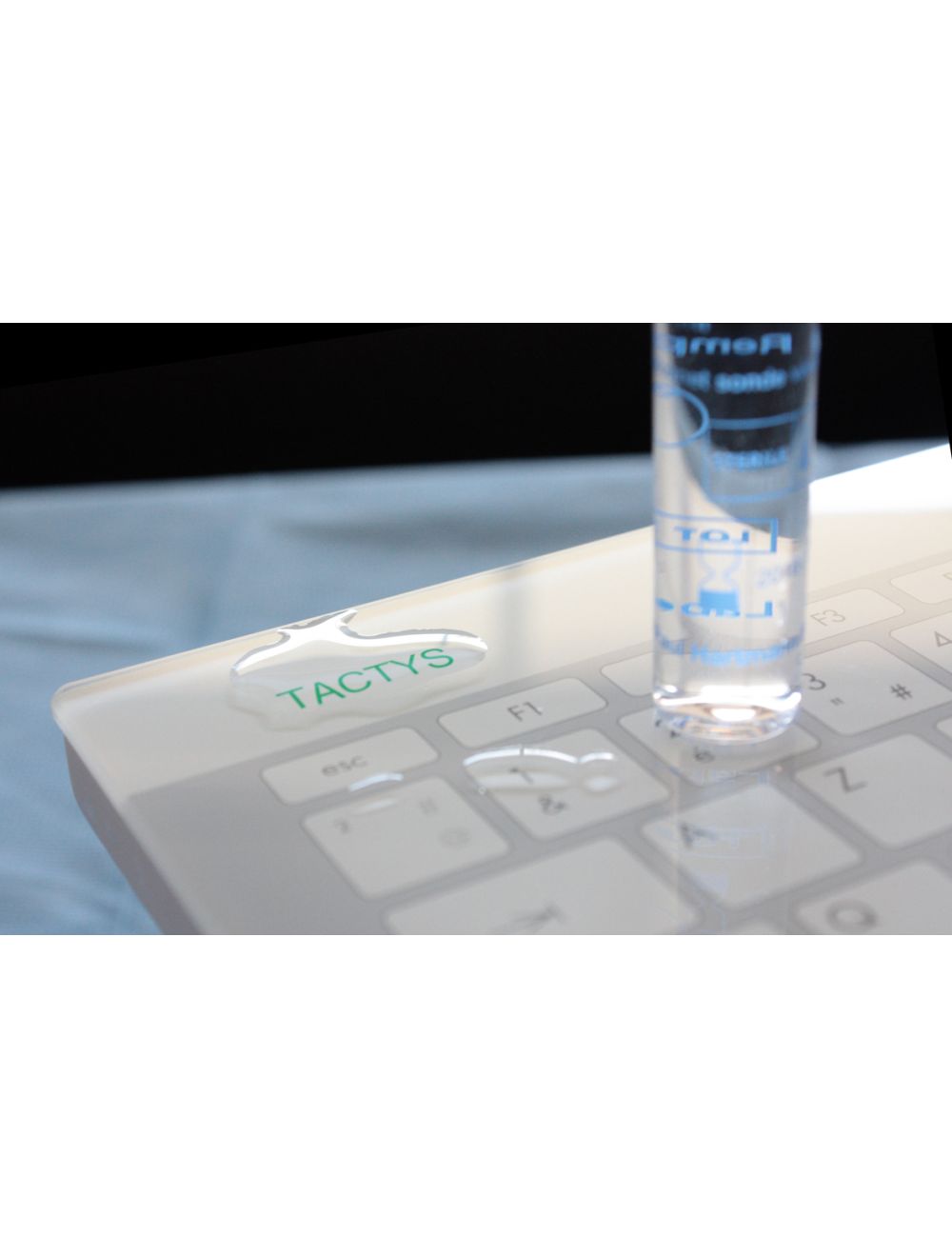 Tactys Glass Touch Sensible Washable Keyboard 