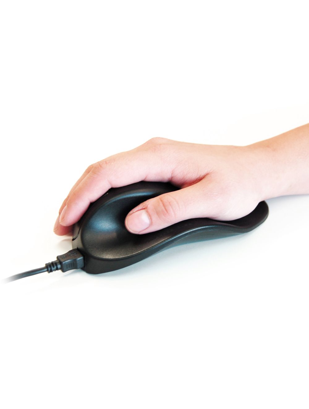 Position of the hand lateral
