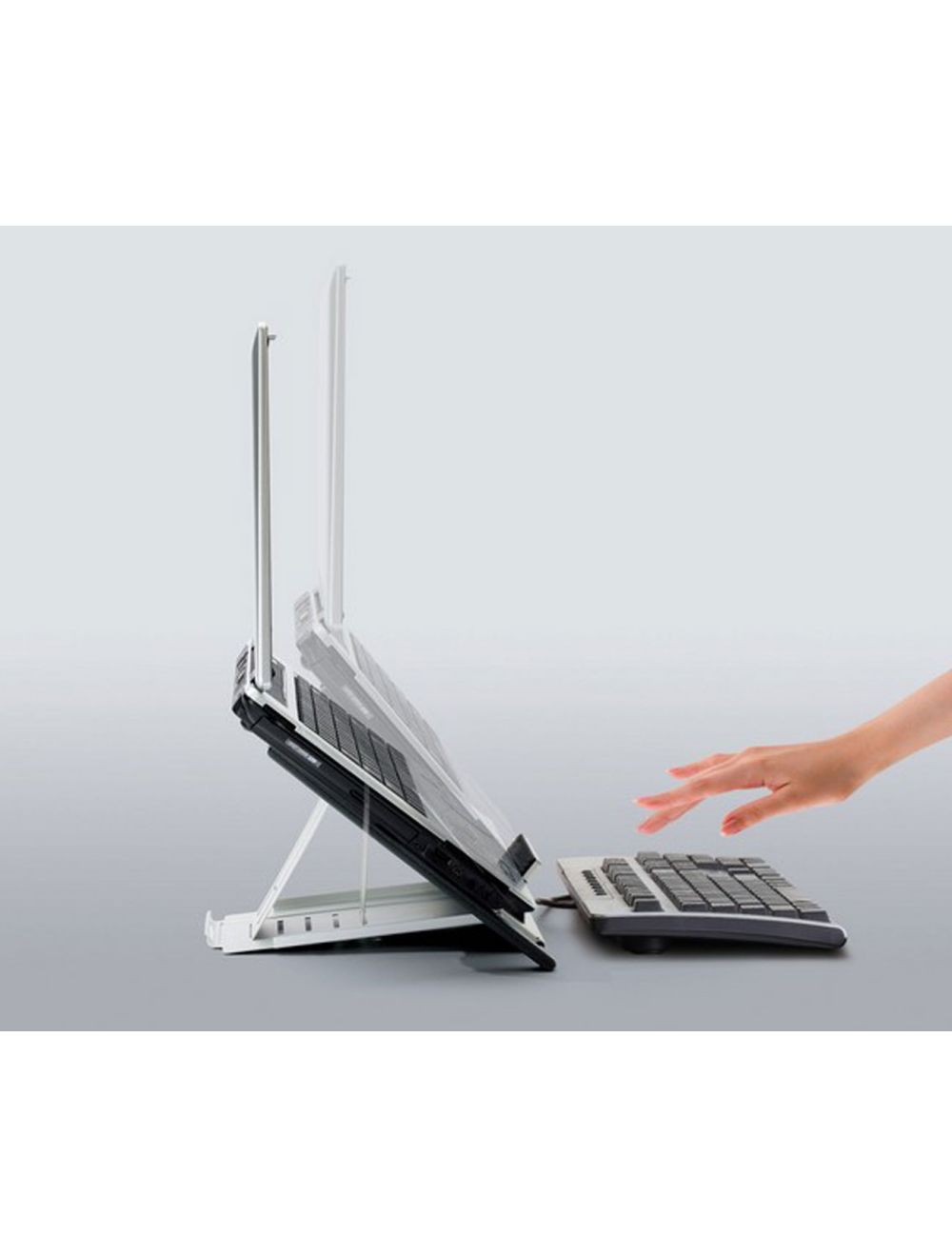 Different inclinations for the computer