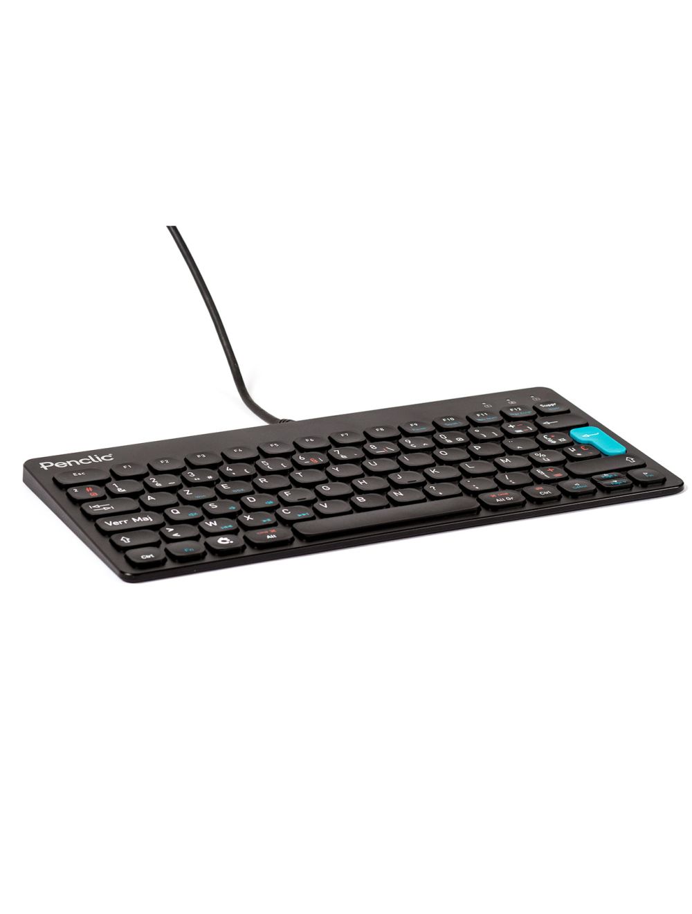 Clavier compact Penclic KB3 Bluetooth Sans Fil Azerty Noir