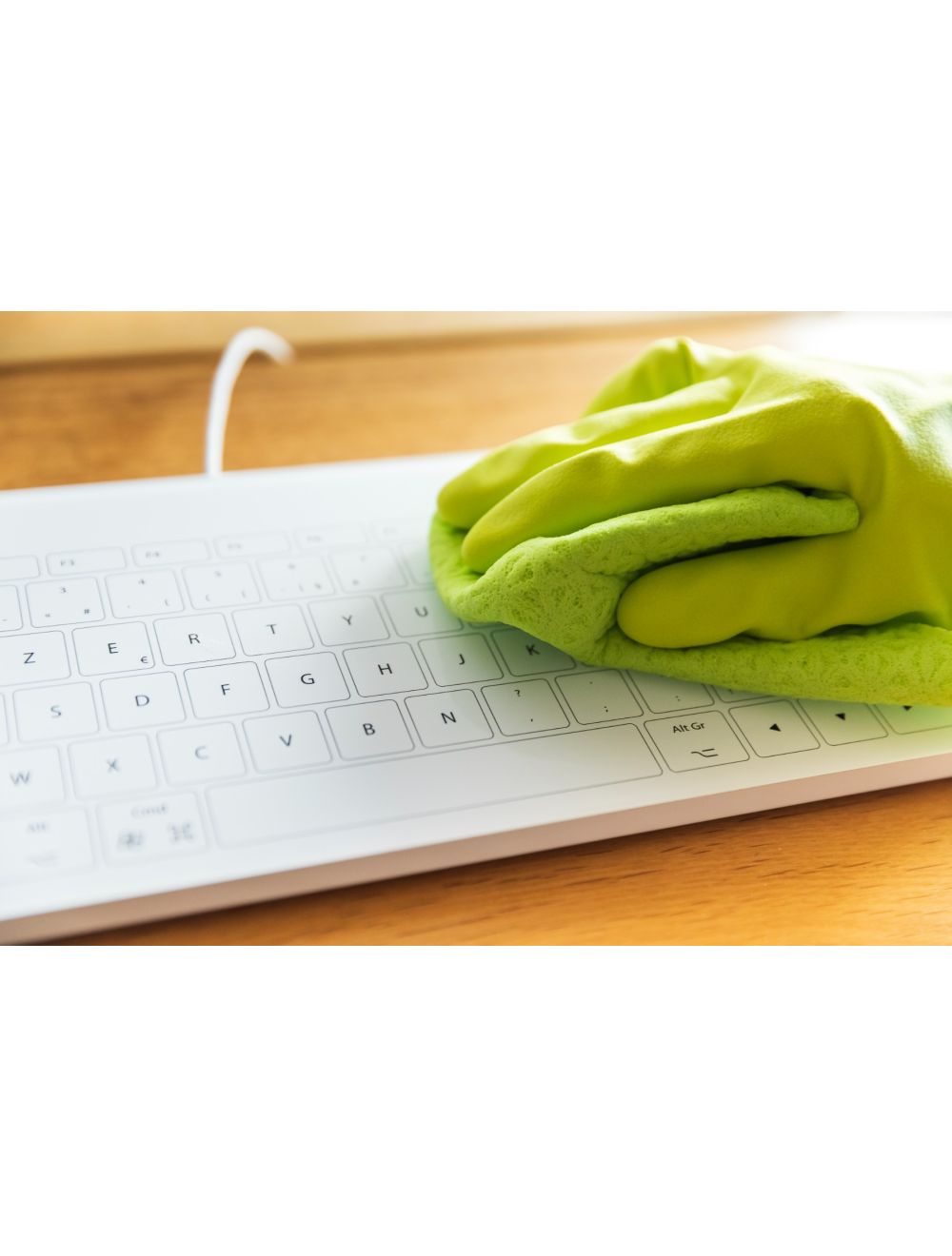Tactys Glass Touch Sensible Washable Keyboard 
