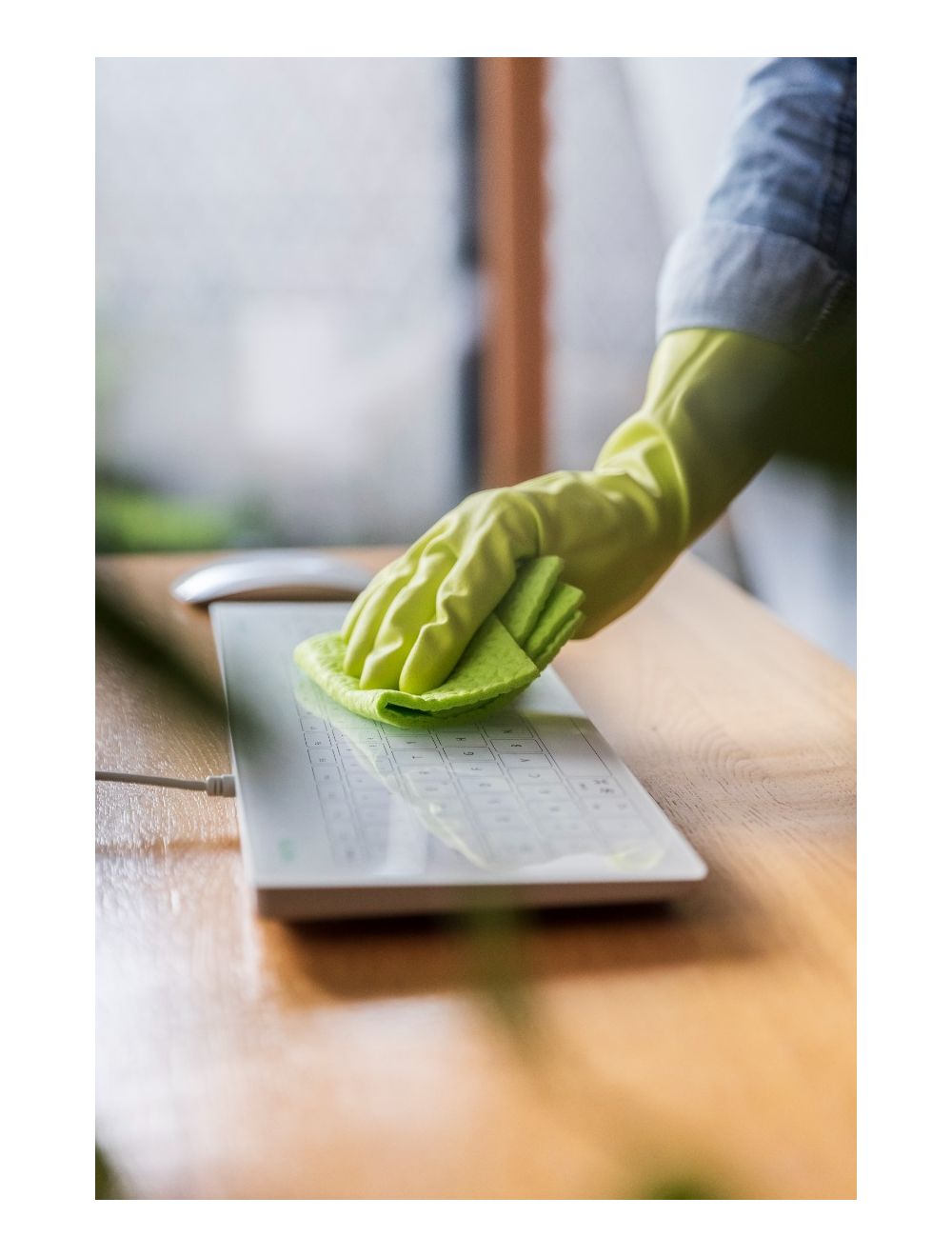 Tactys Glass Touch Sensible Washable Keyboard 