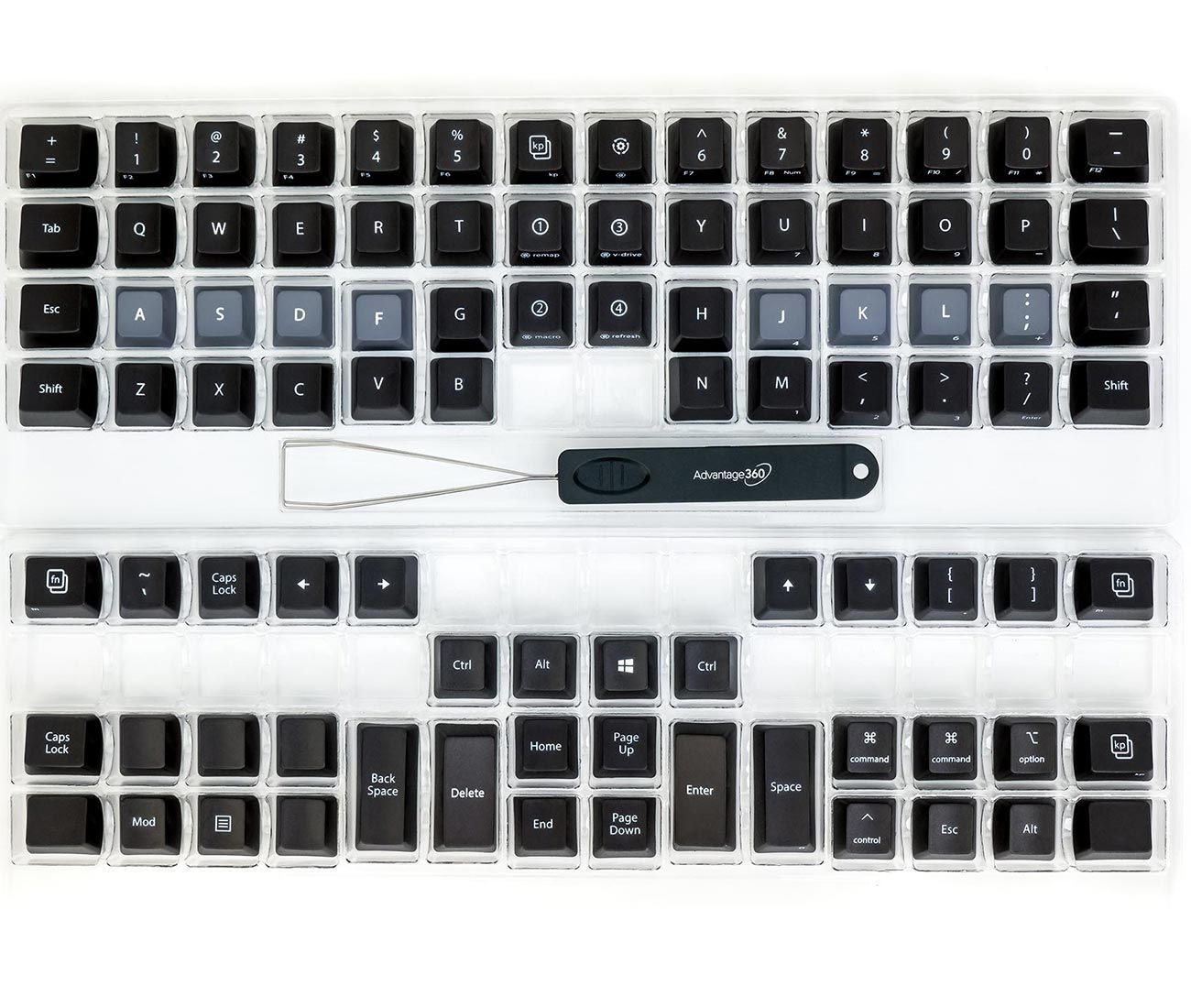 休日限定 for Over-keyboards Kinesis 360 Advantage キーボード
