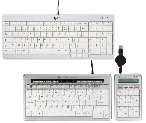 Wired ergonomic keyboards - Keyboard and number pad Ultraboard - S-Board AZERTY FR