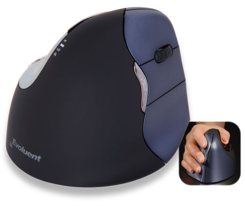 Ergonomic Vertical Mouse - Evoluent VerticalMouse 4 Right Wireless
